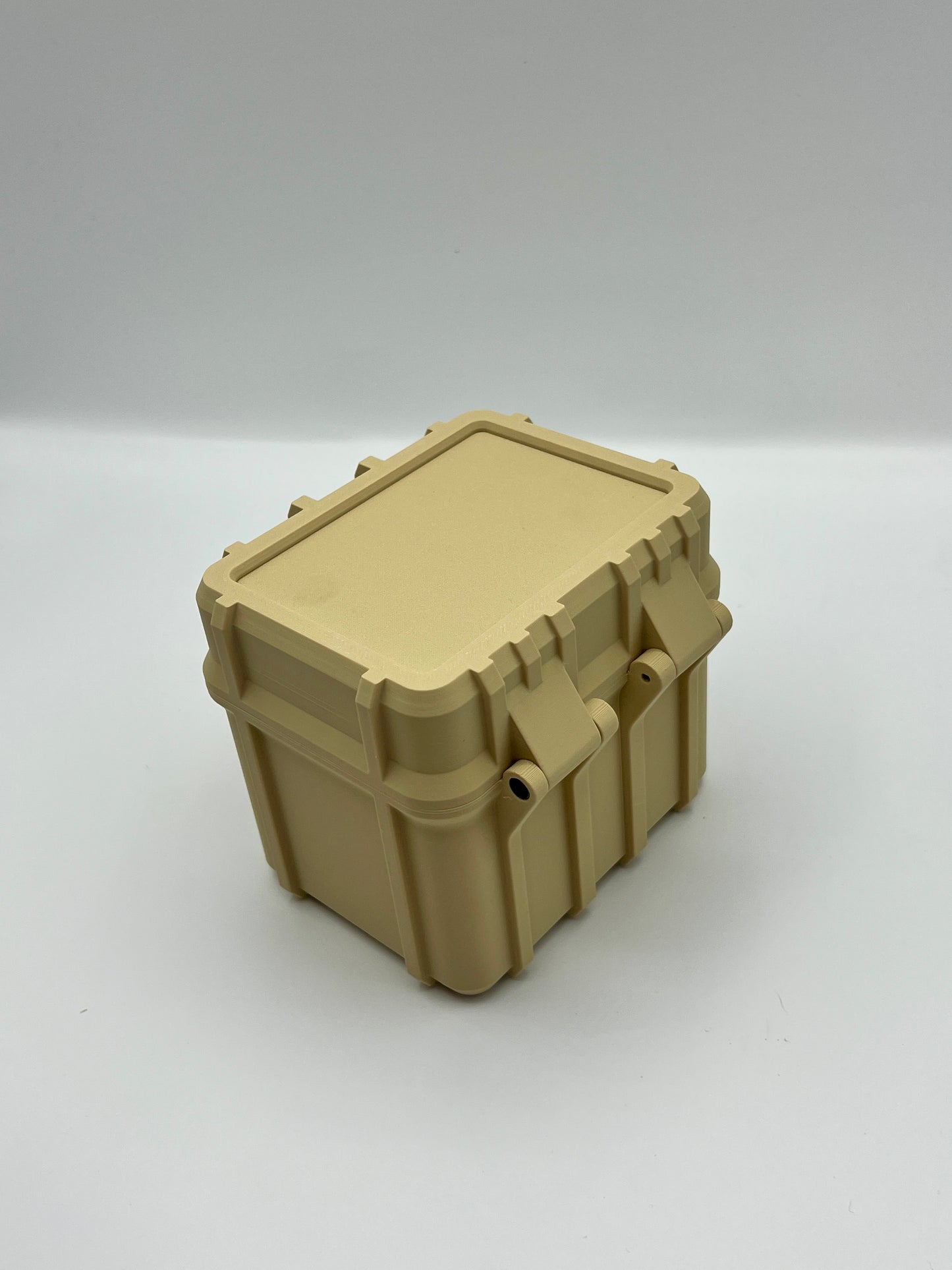 100 Card Deck Box - BEIGE - DOUBLE SLEEVED Decks