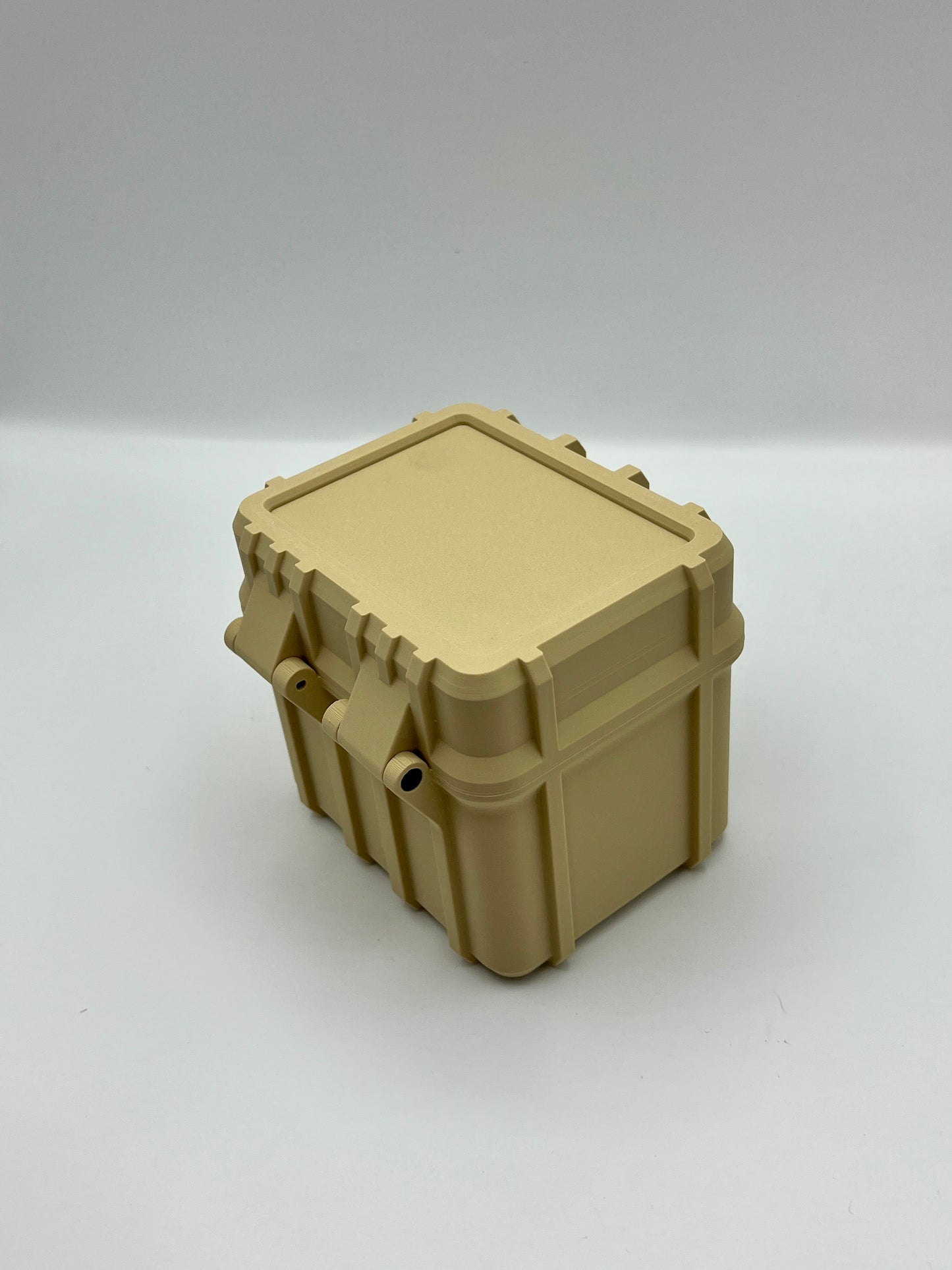 100 Card Deck Box - BEIGE - DOUBLE SLEEVED Decks