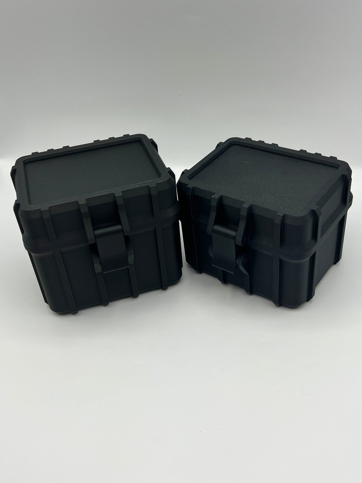 100 Card Deck Box - BLACK - DOUBLE SLEEVED Decks