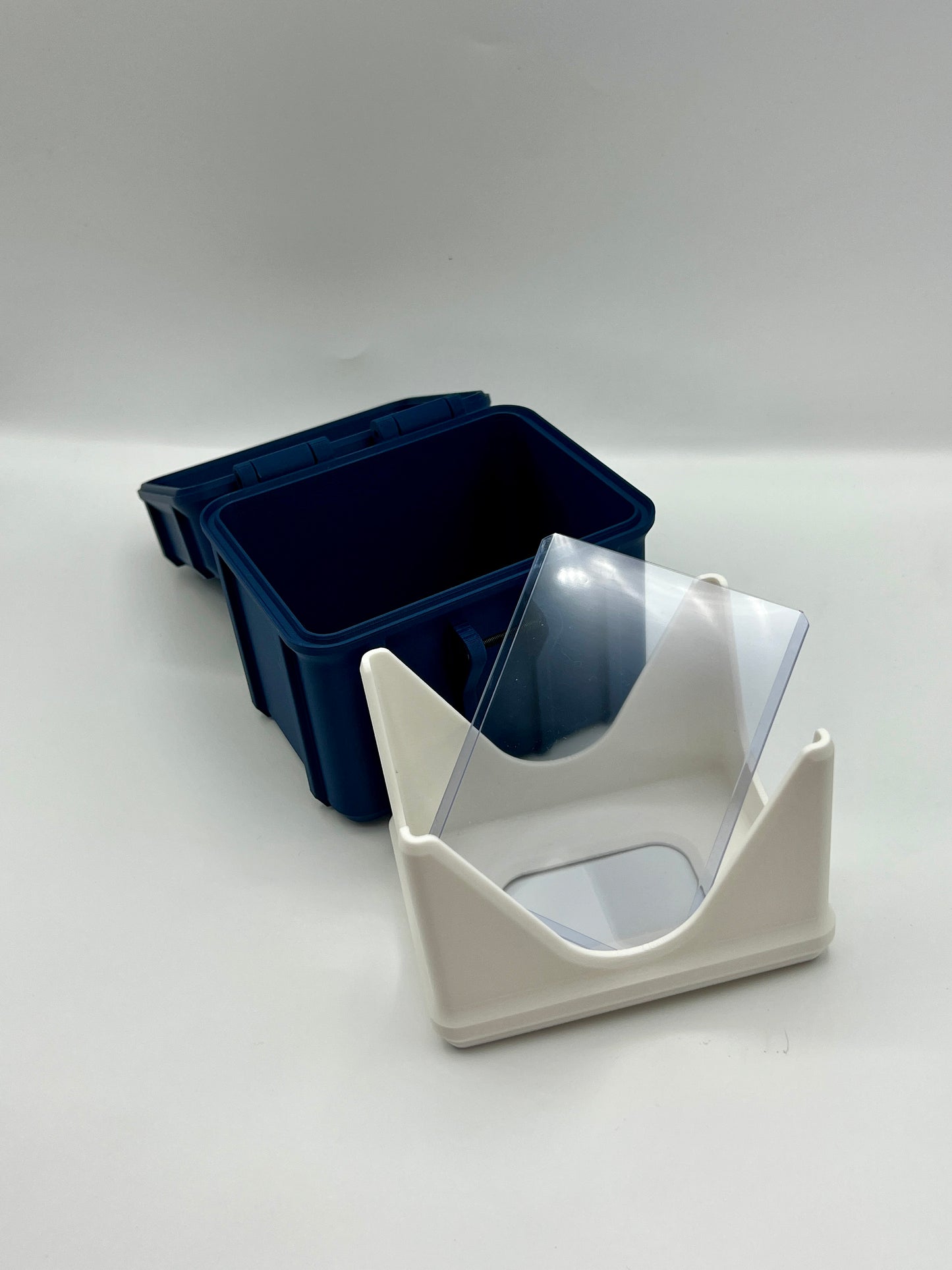 100 Card Deck Box - BLUE - DOUBLE SLEEVED Decks