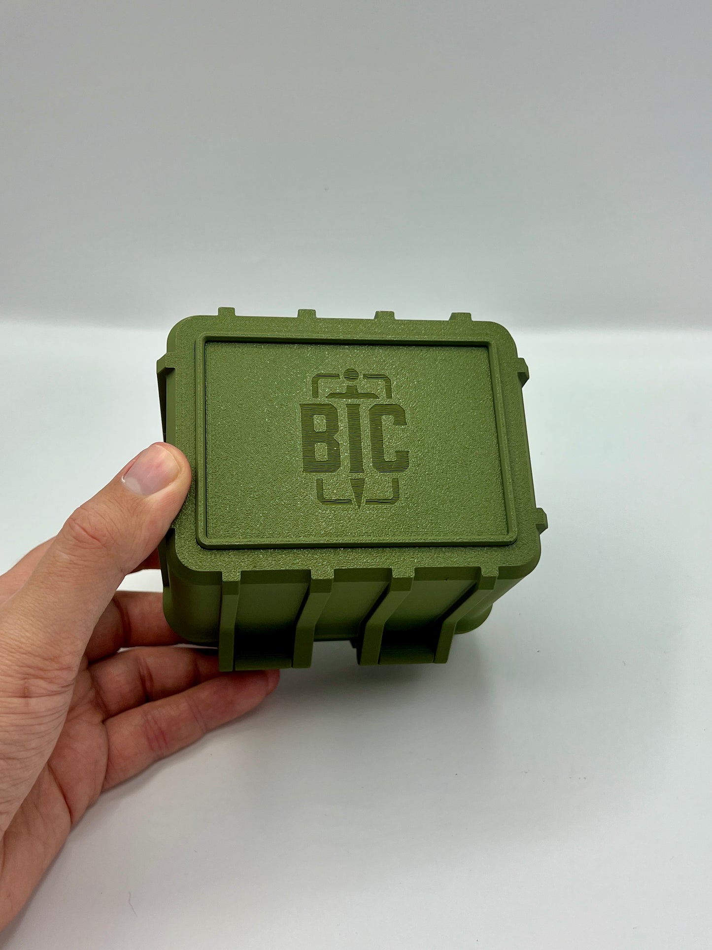 100 Card Deck Box - GREEN - DOUBLE SLEEVED Decks