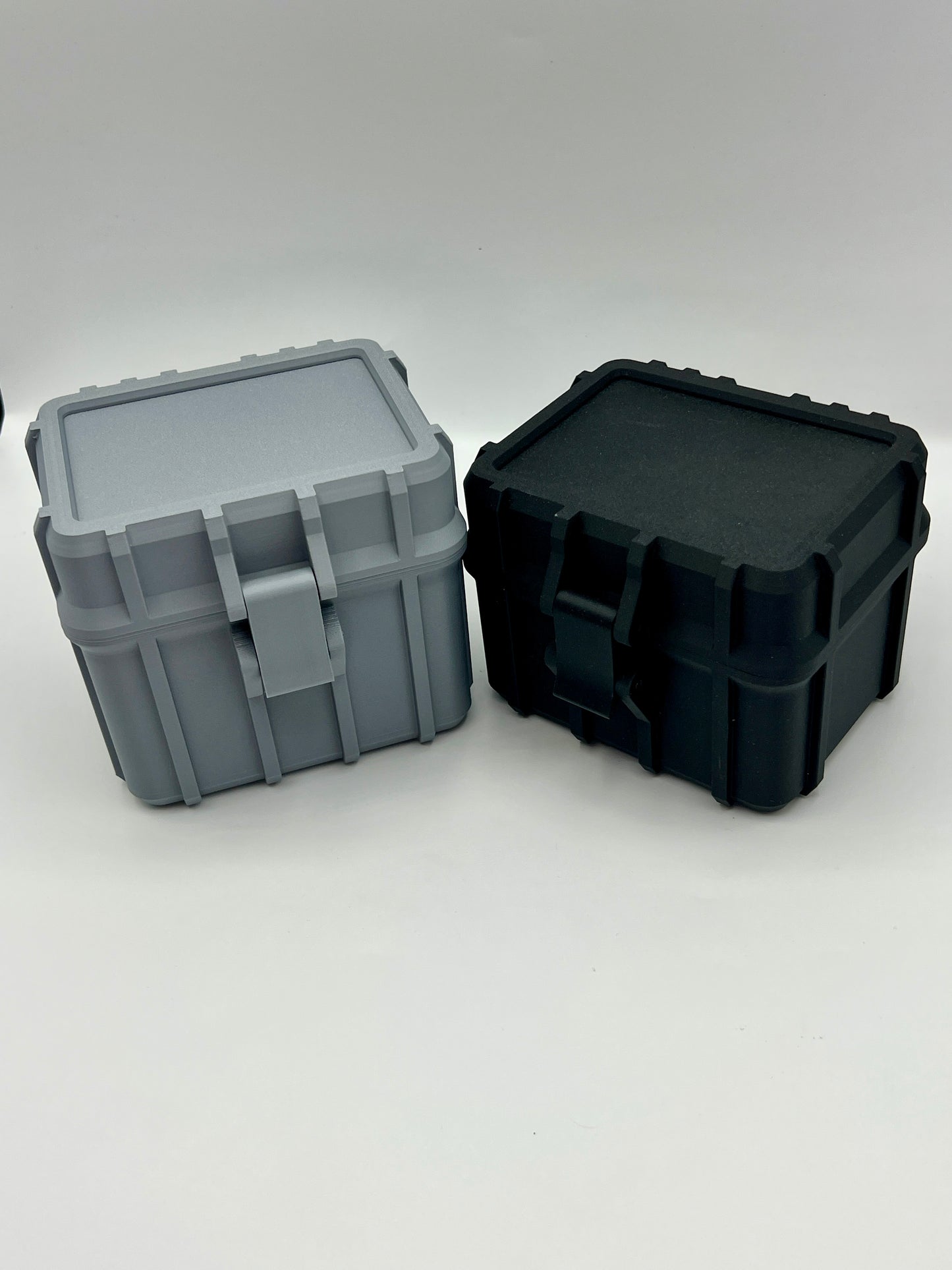 100 Card Deck Box - GREY - DOUBLE SLEEVED Decks