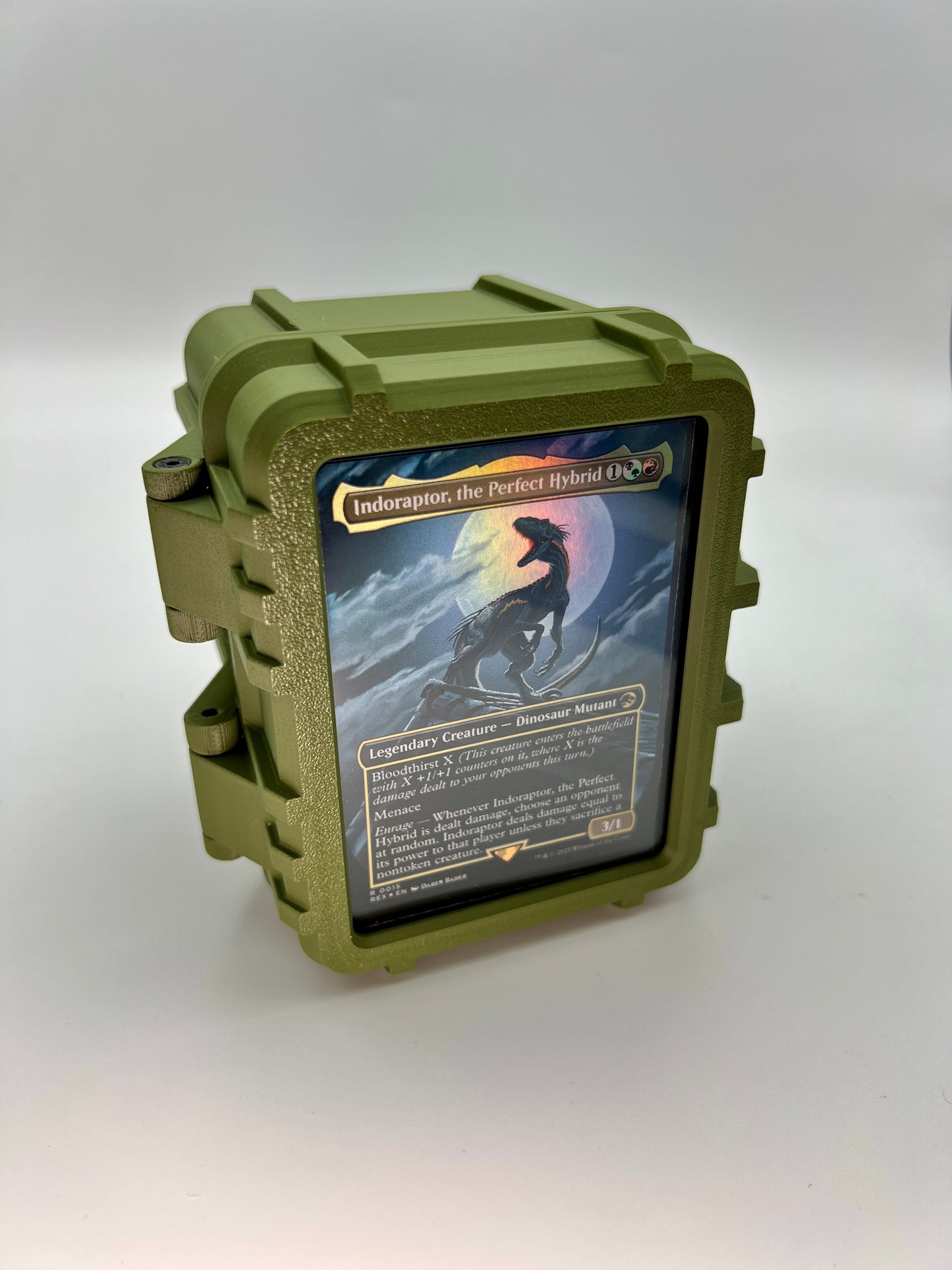 100 Card Deck Box - GREEN - SINGLE SLEEVED Decks