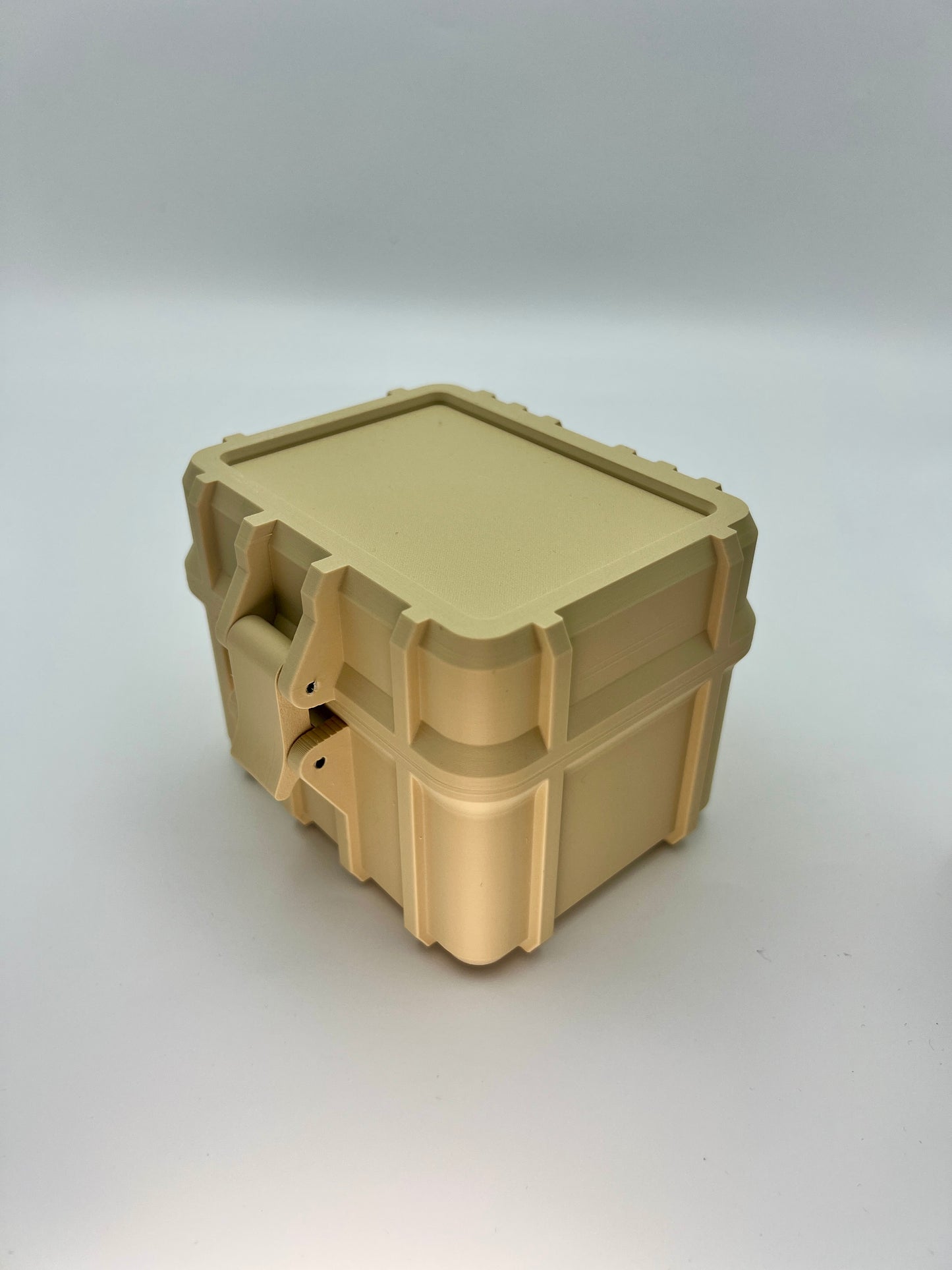 100 Card Deck Box - BEIGE - SINGLE SLEEVED Decks