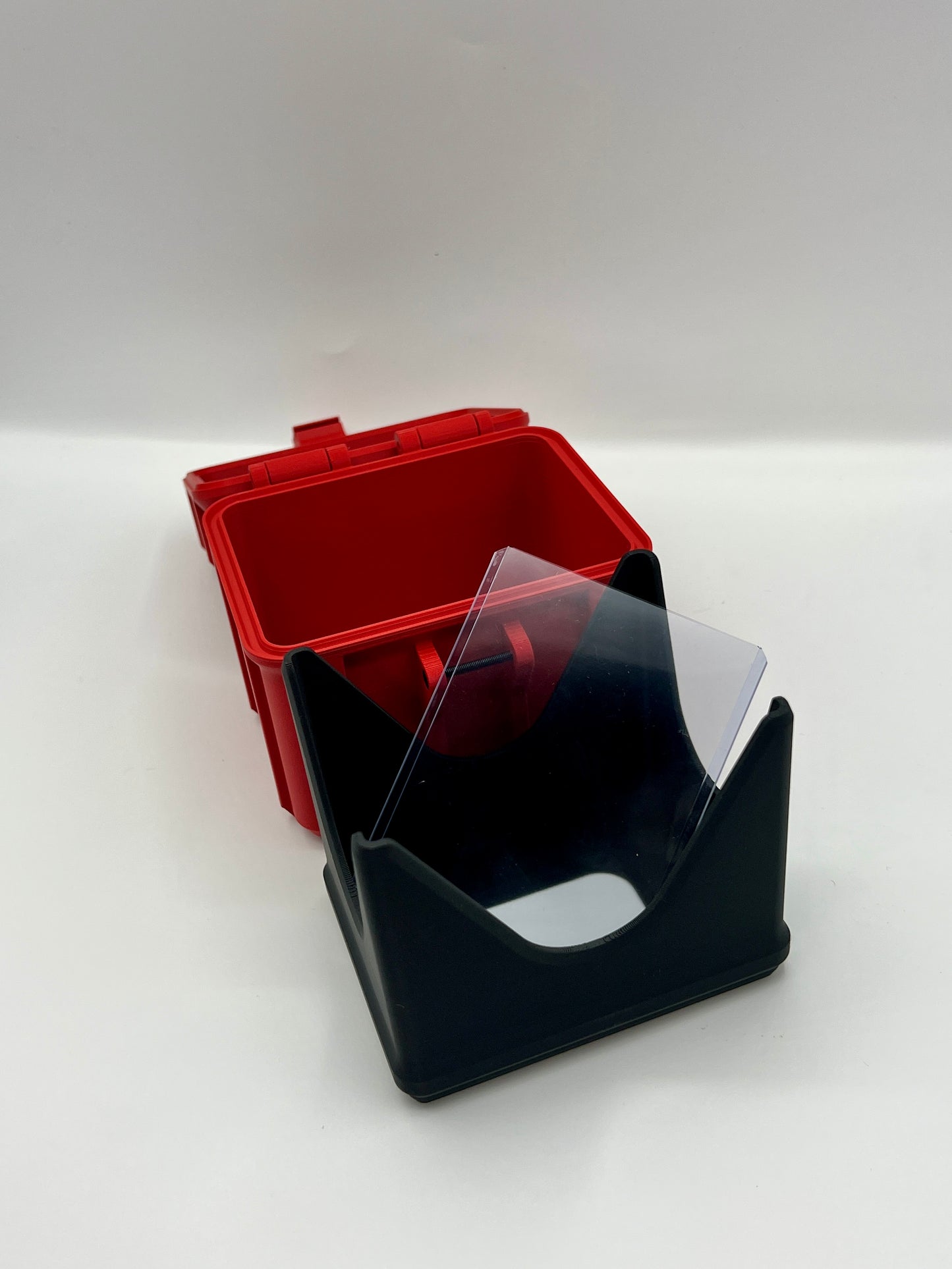 100 Card Deck Box - RED - DOUBLE SLEEVED Decks
