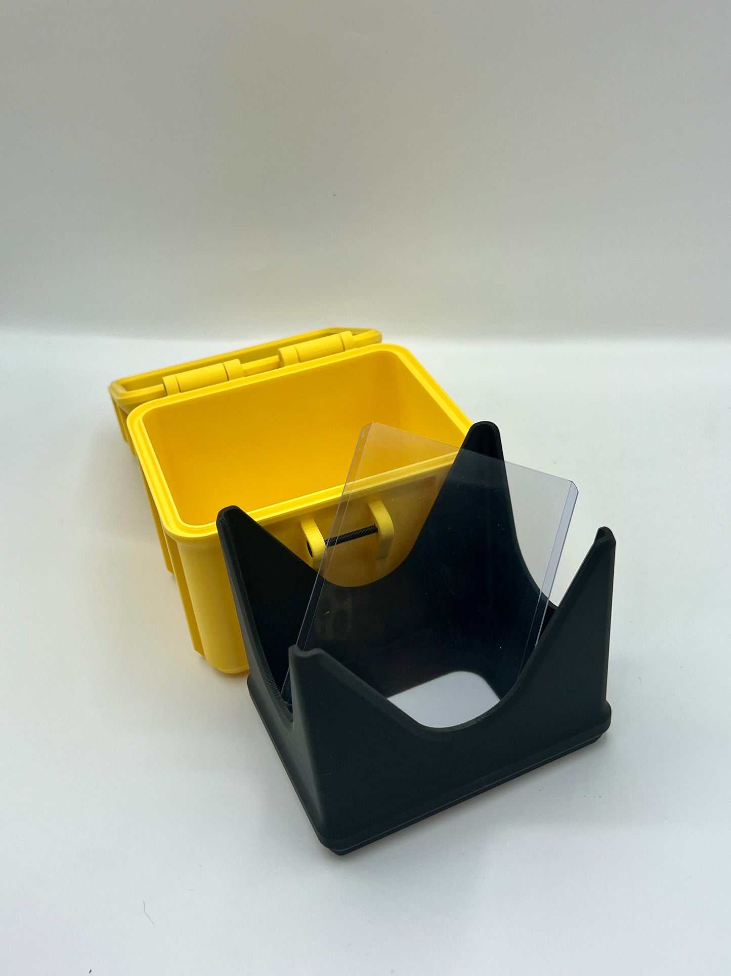 100 Card Deck Box - YELLOW - DOUBLE SLEEVED Decks