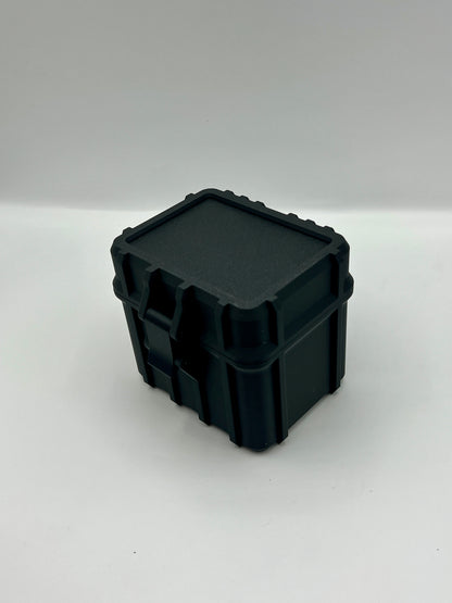 100 Card Deck Box - BLACK - DOUBLE SLEEVED Decks