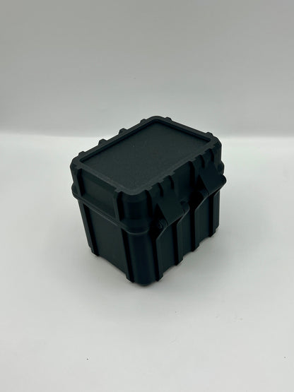 100 Card Deck Box - BLACK - DOUBLE SLEEVED Decks