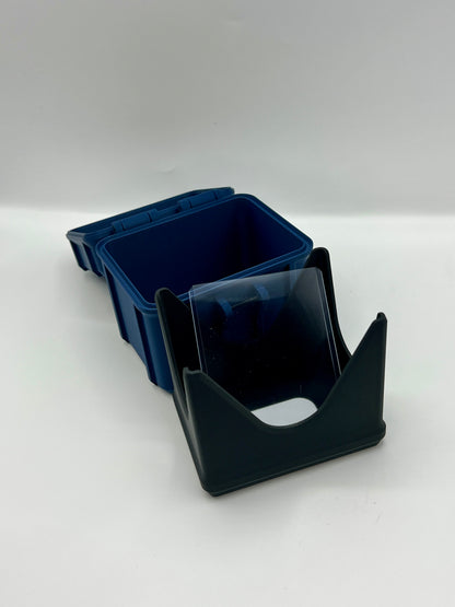 100 Card Deck Box - BLUE - DOUBLE SLEEVED Decks