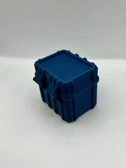 100 Card Deck Box - BLUE - DOUBLE SLEEVED Decks