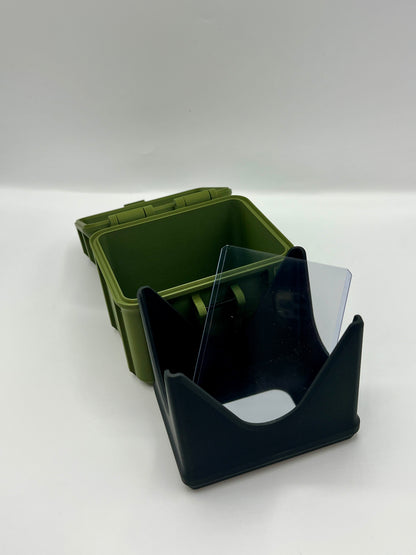 100 Card Deck Box - GREEN - DOUBLE SLEEVED Decks