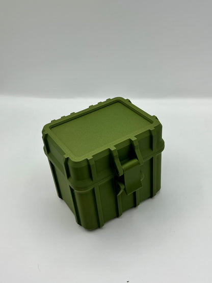 100 Card Deck Box - GREEN - DOUBLE SLEEVED Decks