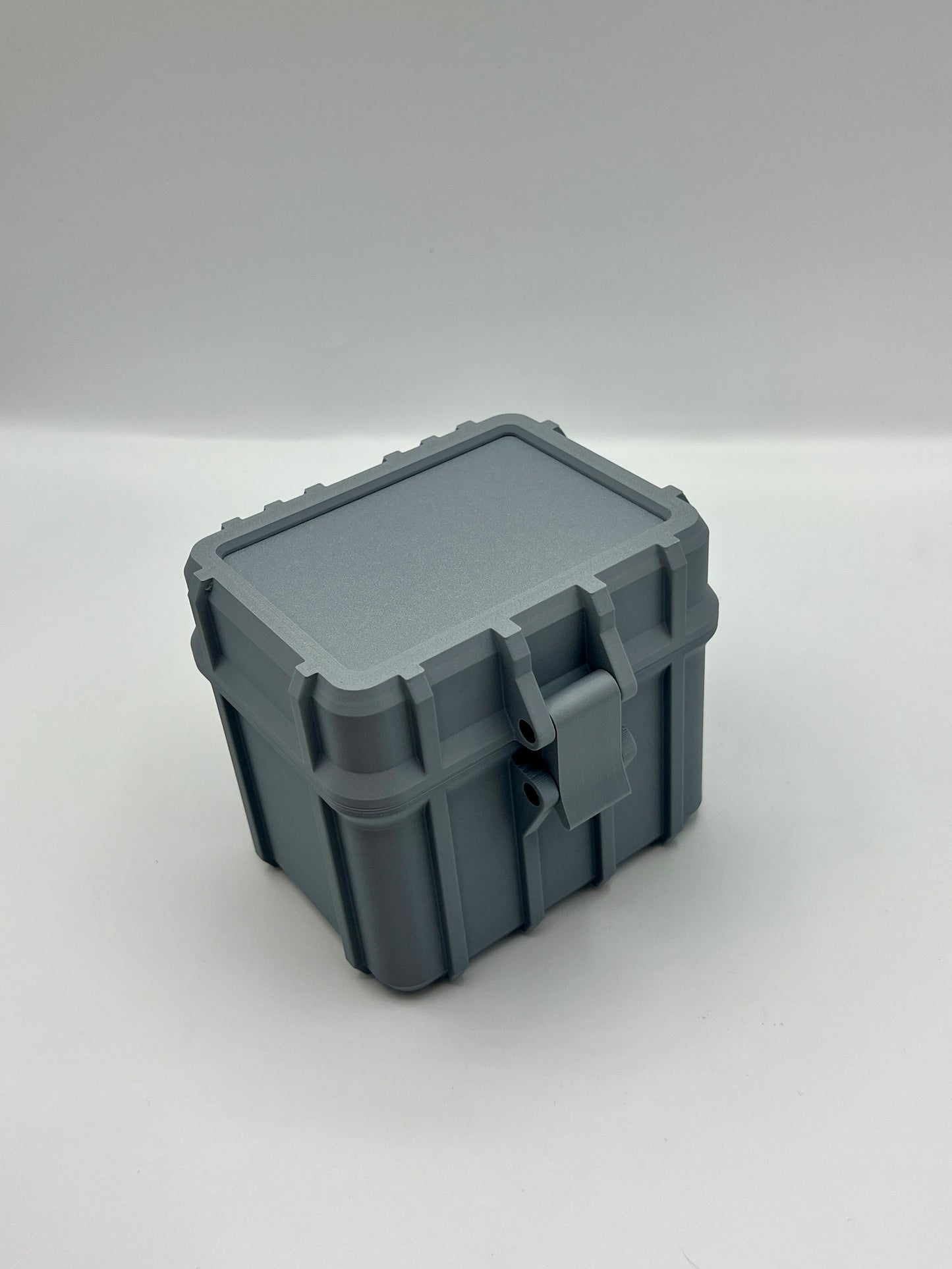 100 Card Deck Box - GREY - DOUBLE SLEEVED Decks