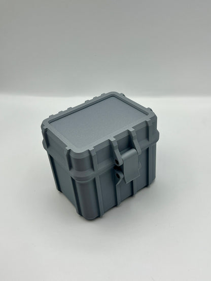 100 Card Deck Box - GREY - DOUBLE SLEEVED Decks