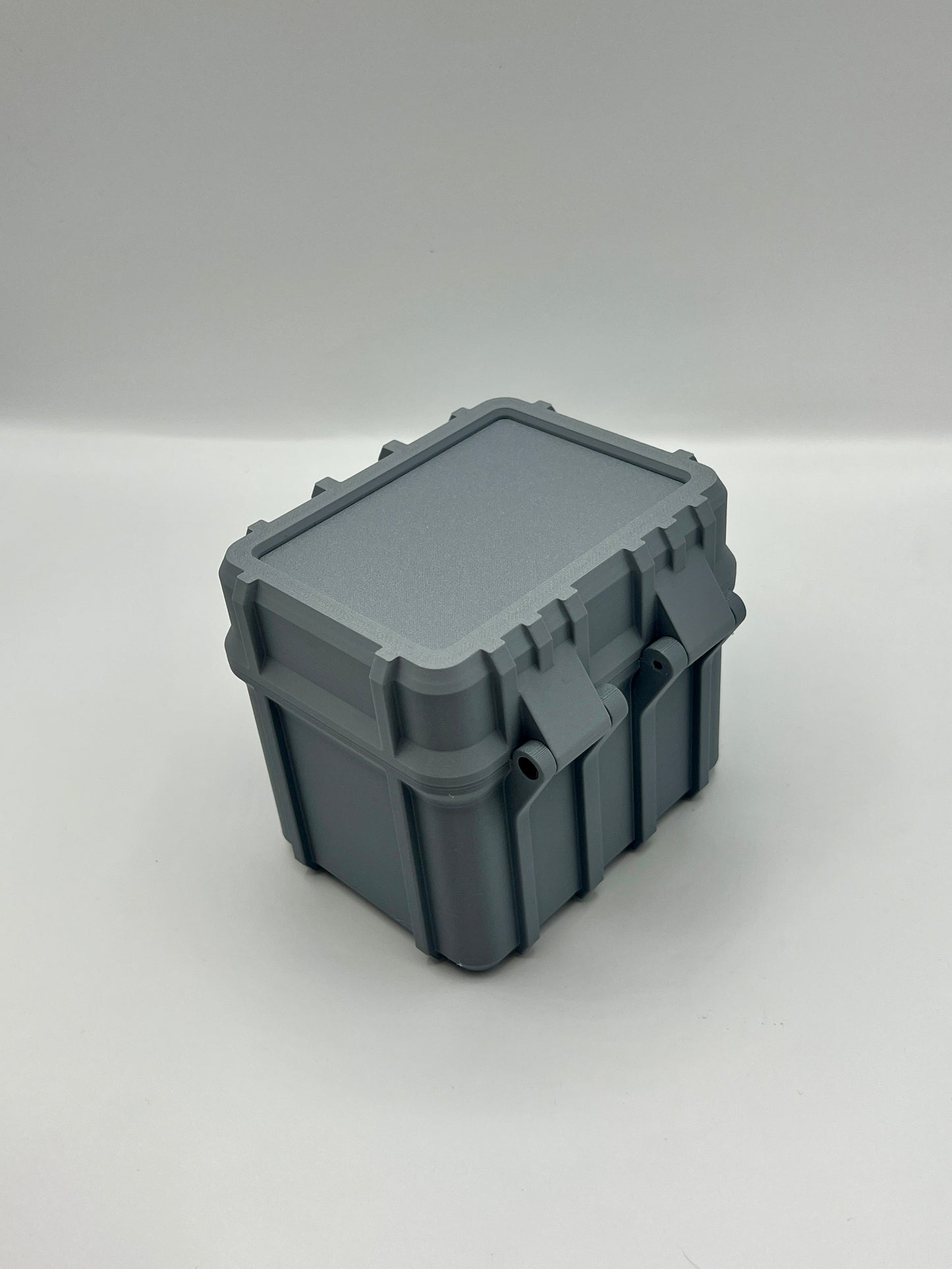 100 Card Deck Box - GREY - DOUBLE SLEEVED Decks