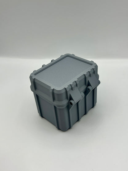 100 Card Deck Box - GREY - DOUBLE SLEEVED Decks