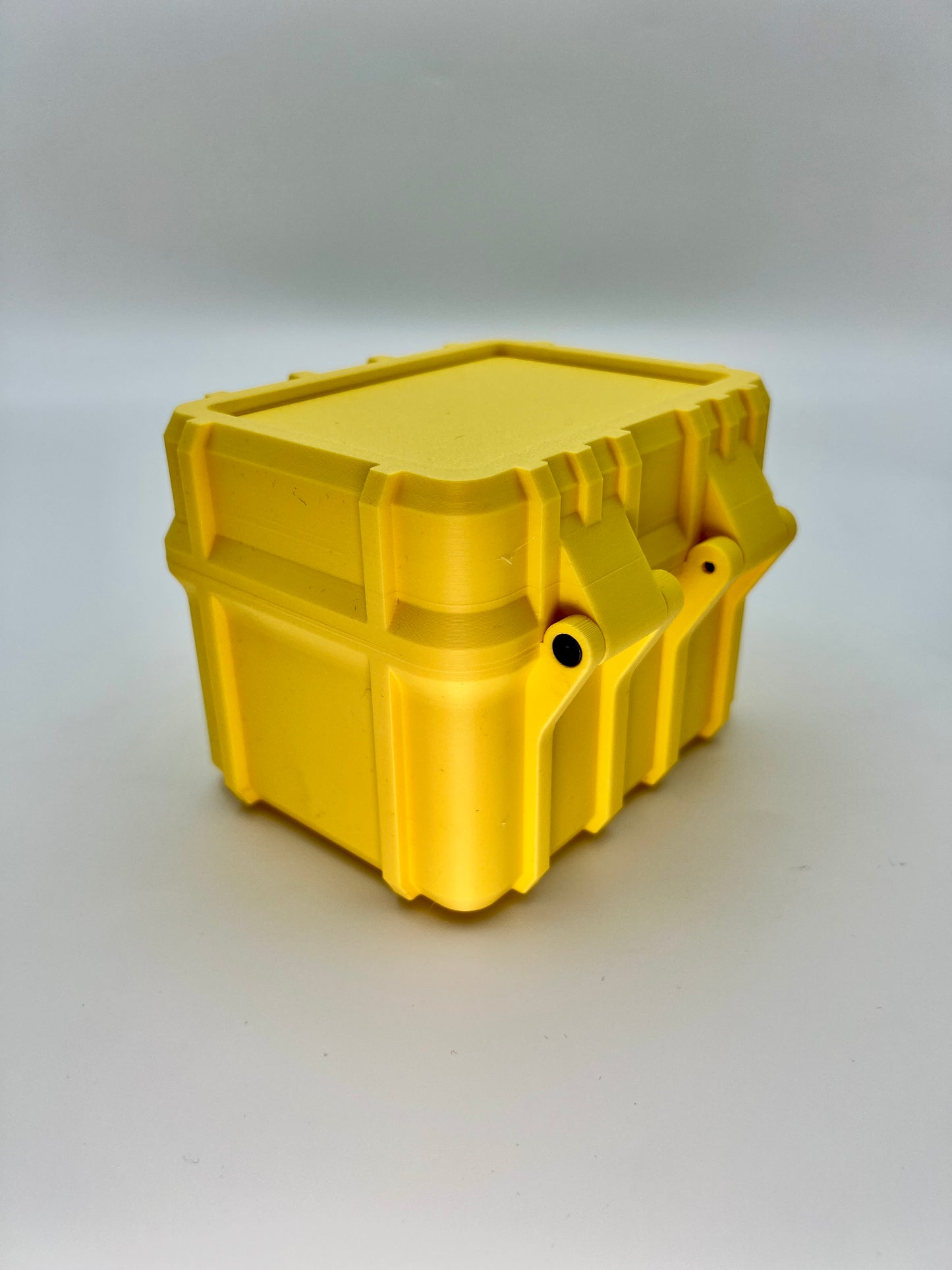 100 Card Deck Box - YELLOW - SINGLE SLEEVED Decks