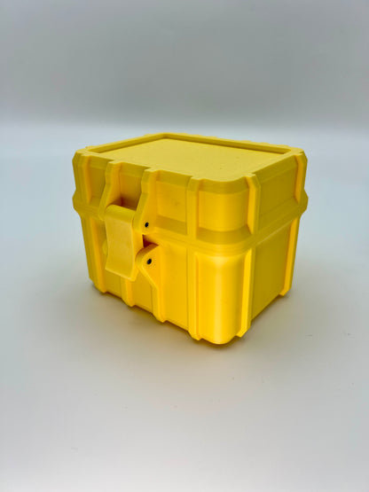 100 Card Deck Box - YELLOW - SINGLE SLEEVED Decks