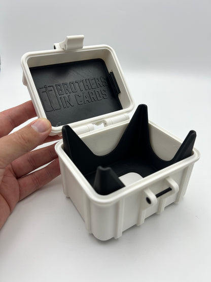 100 Card Deck Box - WHITE - SINGLE SLEEVED Decks