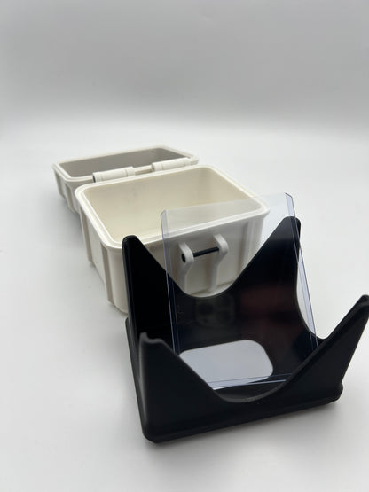 100 Card Deck Box - WHITE - SINGLE SLEEVED Decks