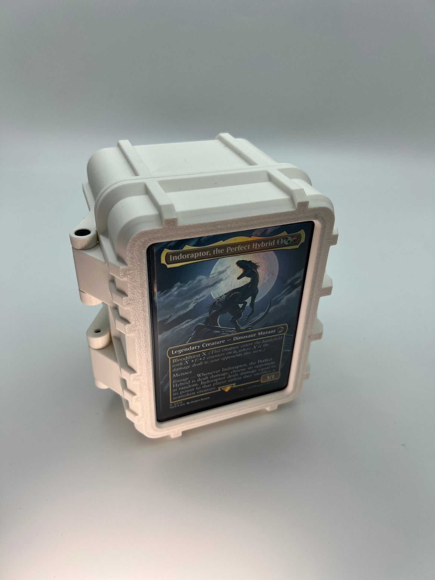 100 Card Deck Box - WHITE - SINGLE SLEEVED Decks