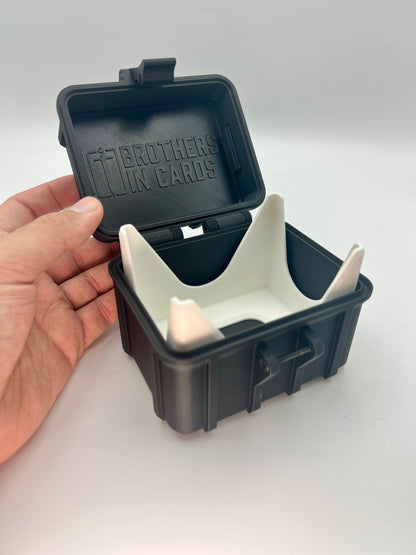 100 Card Deck Box - BLACK - SINGLE SLEEVED Decks