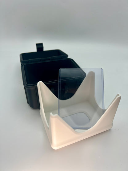 100 Card Deck Box - BLACK - SINGLE SLEEVED Decks