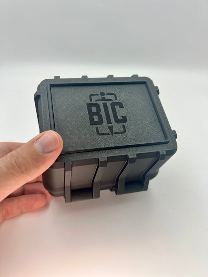 100 Card Deck Box - BLACK - SINGLE SLEEVED Decks