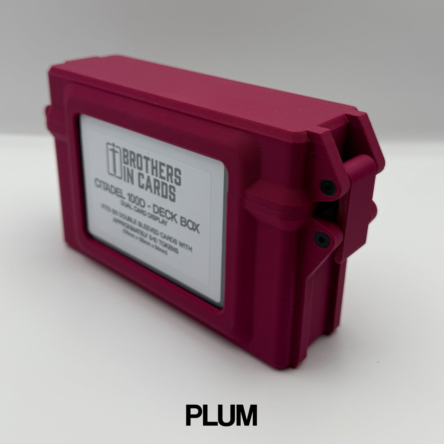 Citadel 100 Pro Dual Deck Box - Dual Display