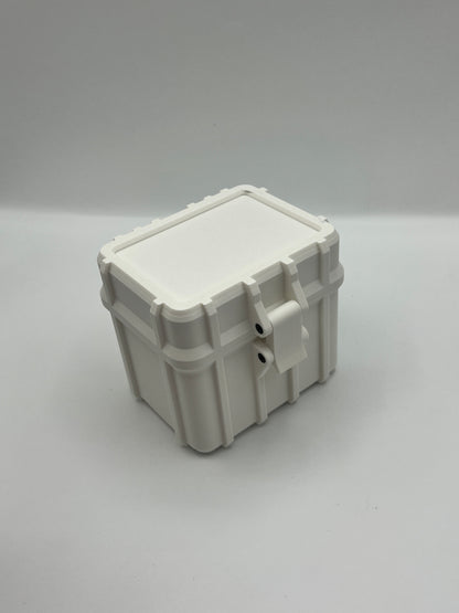 100 Card Deck Box - WHITE - DOUBLE SLEEVED Decks