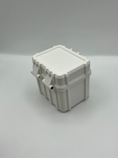 100 Card Deck Box - WHITE - DOUBLE SLEEVED Decks