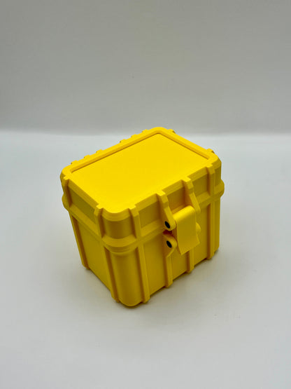 100 Card Deck Box - YELLOW - DOUBLE SLEEVED Decks