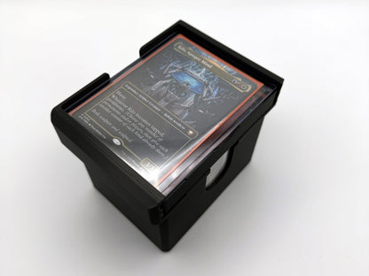 TCG Toolbox Inserts ULTRA | 6 Compartment Commander Deck Organiser | Inserts + Removable Token Trays | Up to 100 Double Sleeved Cards
