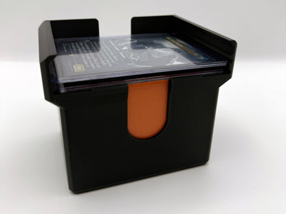 TCG Toolbox Inserts BASIC | 6 Compartment Commander Deck Organiser | Inserts + Toploaders | Up to 100 Double Sleeved Cards